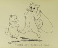 Tommy and Tabby at Play