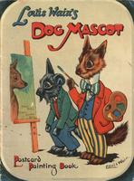 Louis Wain's Dog Mascot Postcard Painting Book
