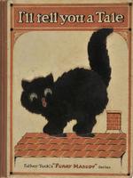 2611 - 1926 1subject book book_cover cat color_black frightened outdoors realistic roof